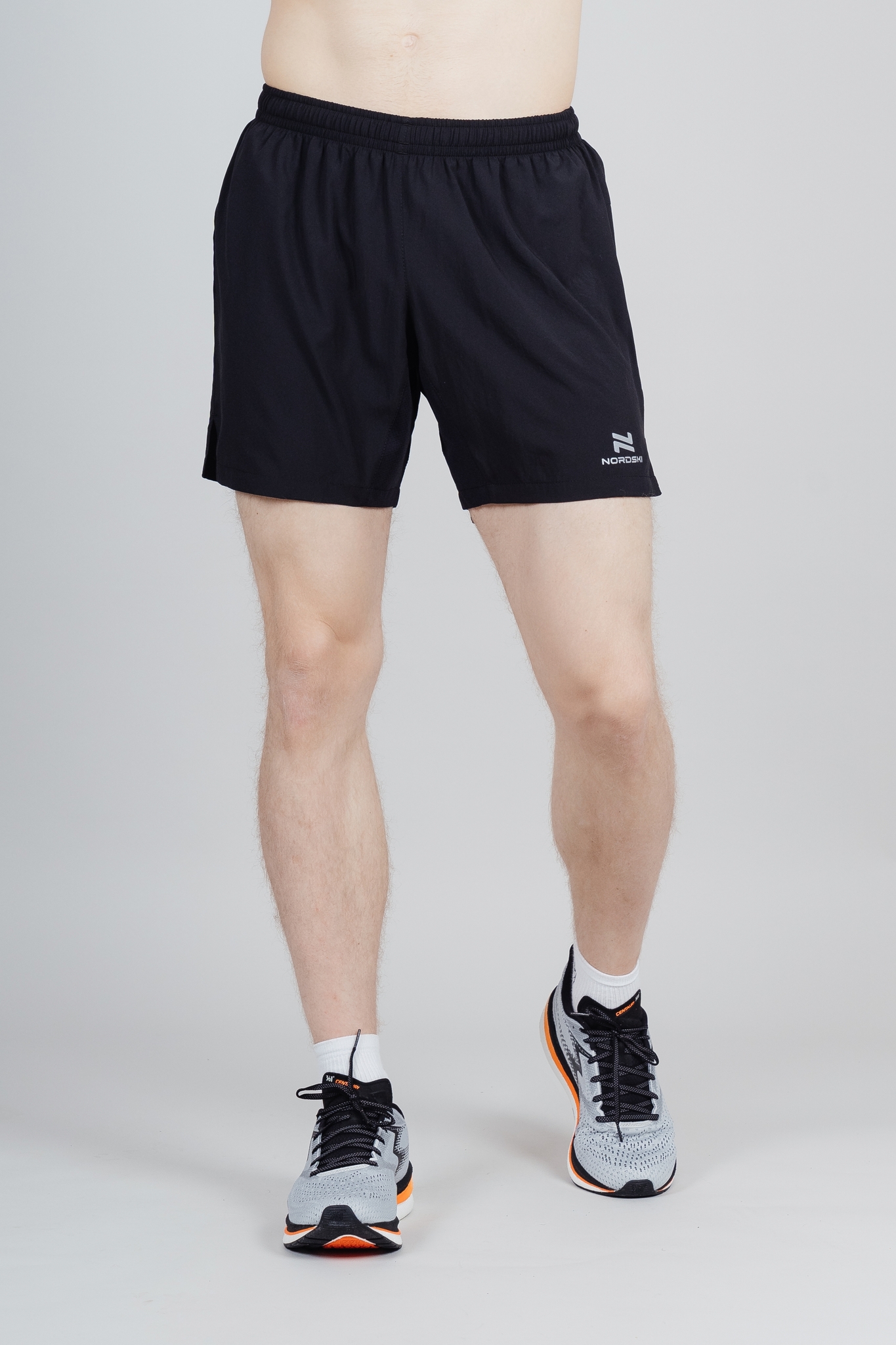 Мужские беговые шорты Nordski Athletic Belt black