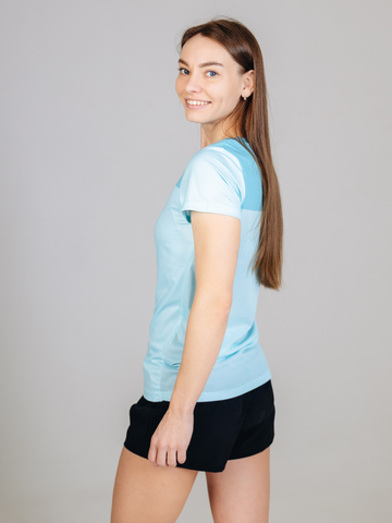 Женская спортивная футболка Noname Waft Plus Tee T-Shirt 26 WOS mint