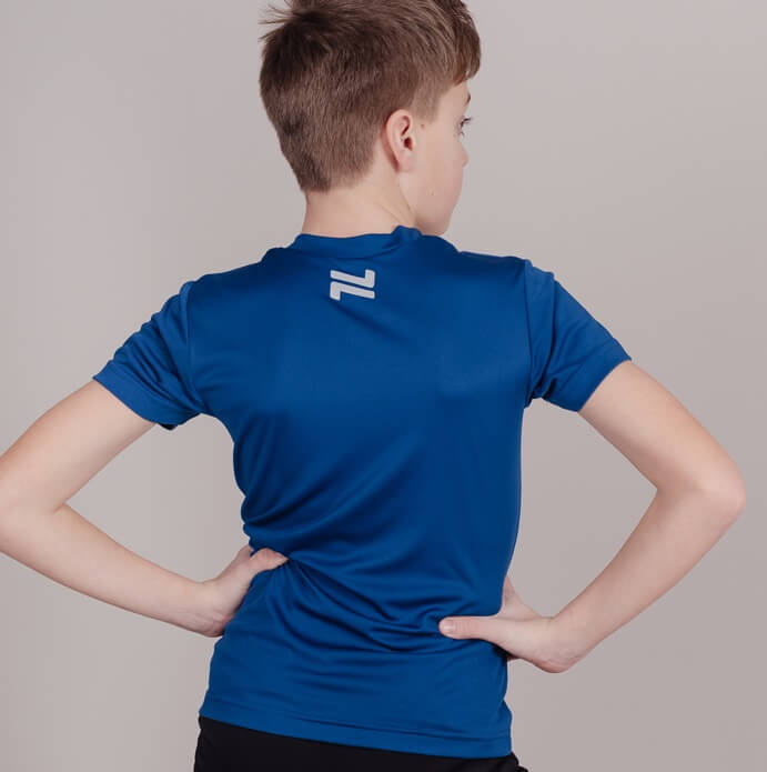 Nordski Jr Logo Run комлпект для бега детский navy - 6