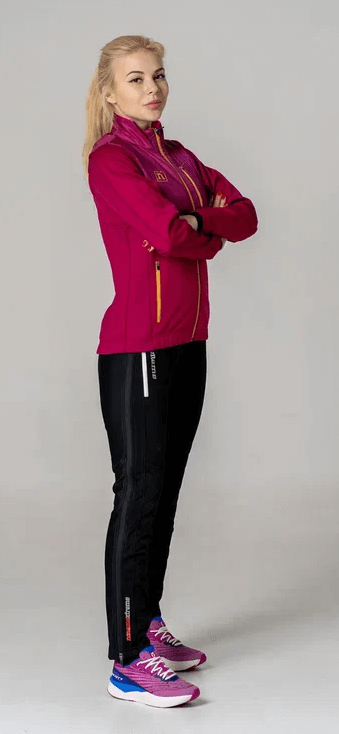 Женская лыжная куртка Noname Hybrid purple - 4