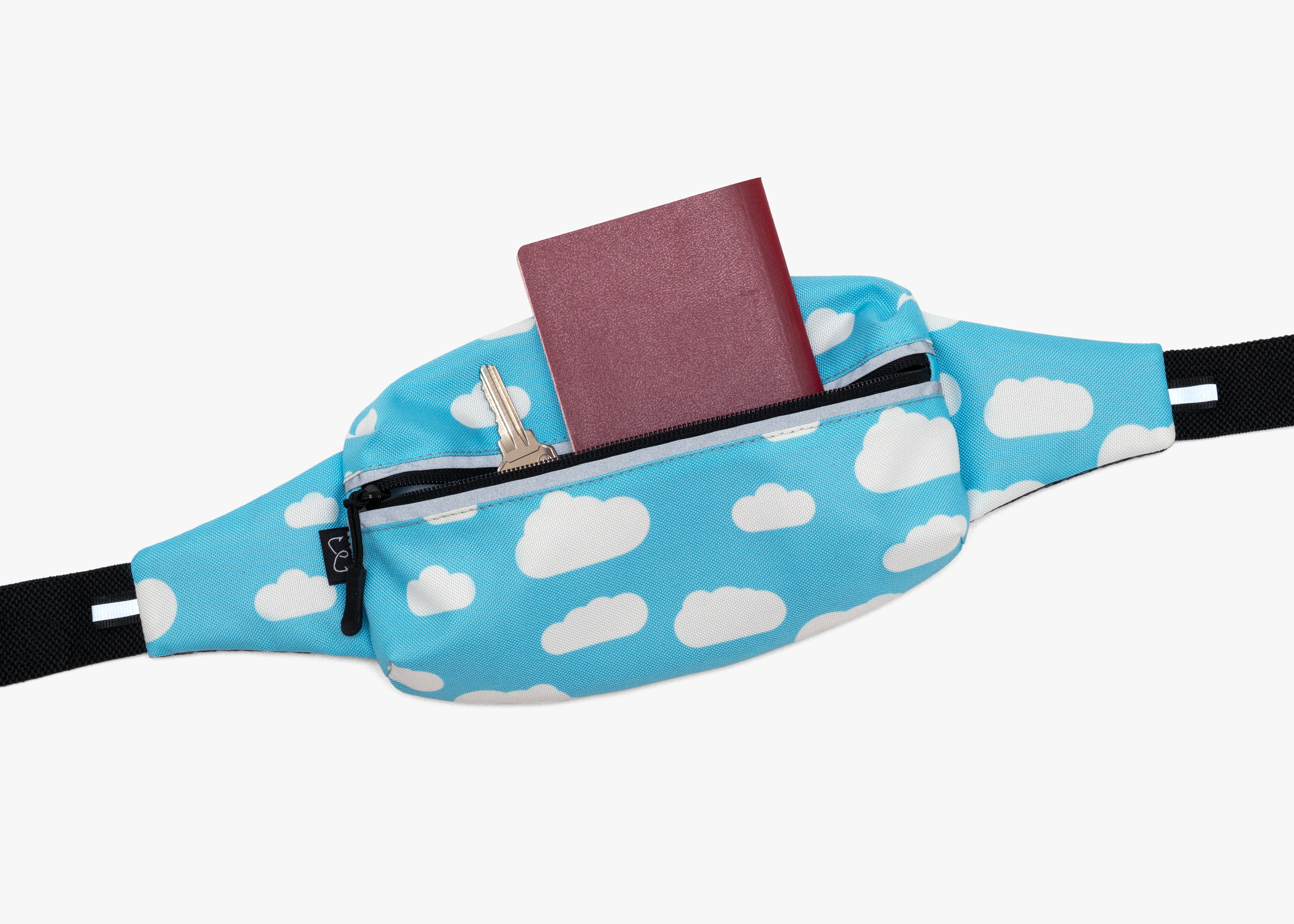 Поясная сумка для бега Enklepp Marathon Waist Bag sky - 5
