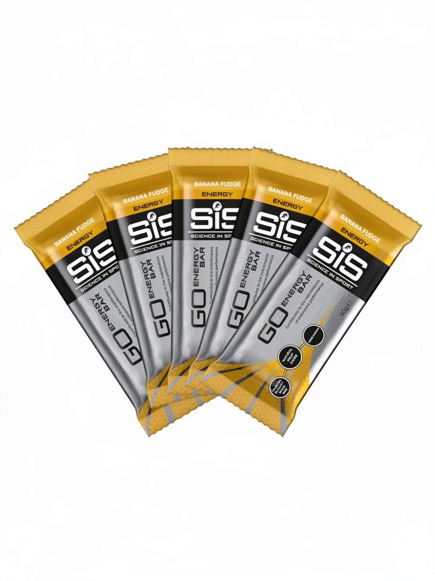 Набор энергетических батончиков SIS Go Energy Mini Bar 40 г банан - 2