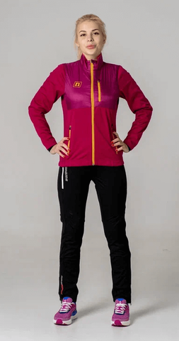 Женская лыжная куртка Noname Hybrid purple
