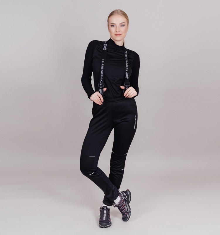 Лыжный костюм женский Nordski Premium black-blue - 11
