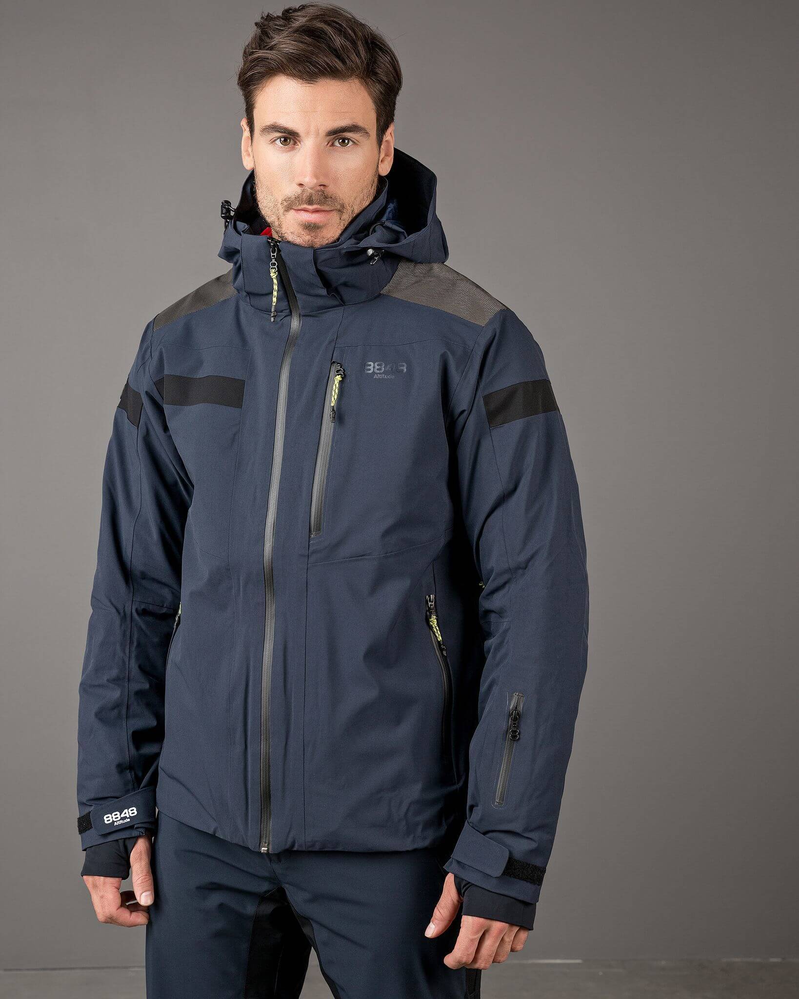 8848 Altitude Aston Rothorn горнолыжный костюм мужской navy - 2