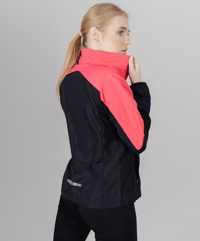 Nordski Sport куртка для бега женская pink-black