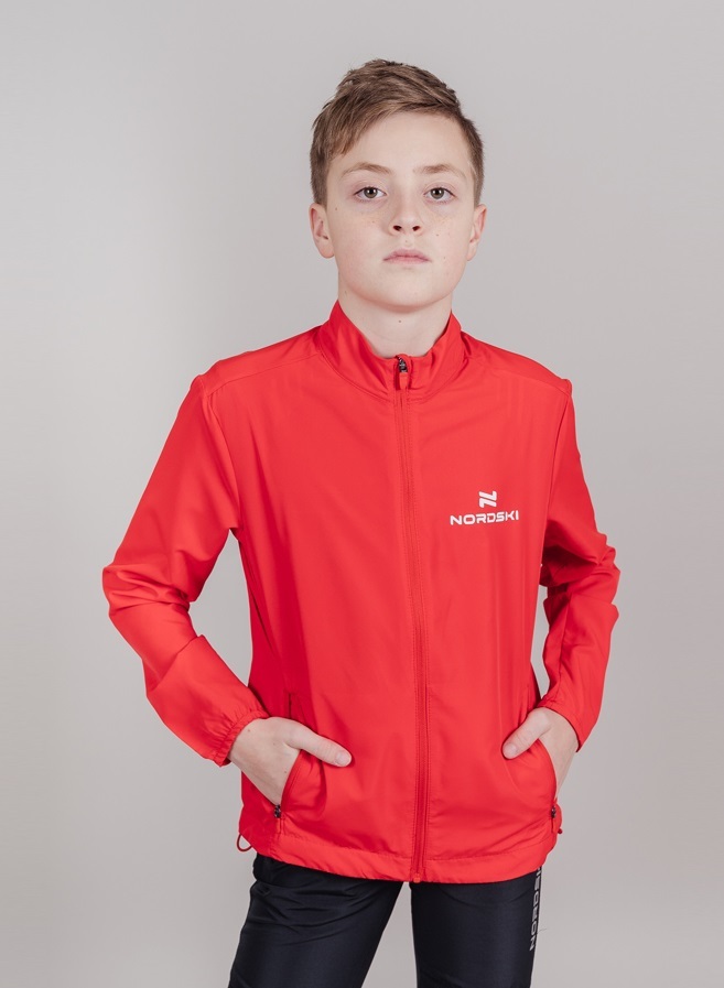 Nordski Jr Motion Premium беговой костюм детский Red - 2