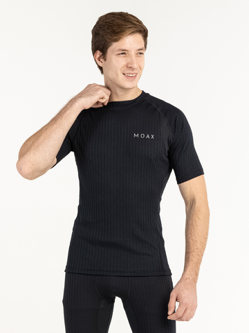 Мужской комплект спортивного термобелья Moax Active Pro black