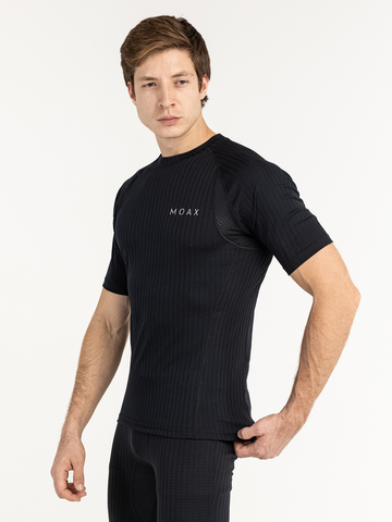 Мужской комплект спортивного термобелья Moax Active Pro black