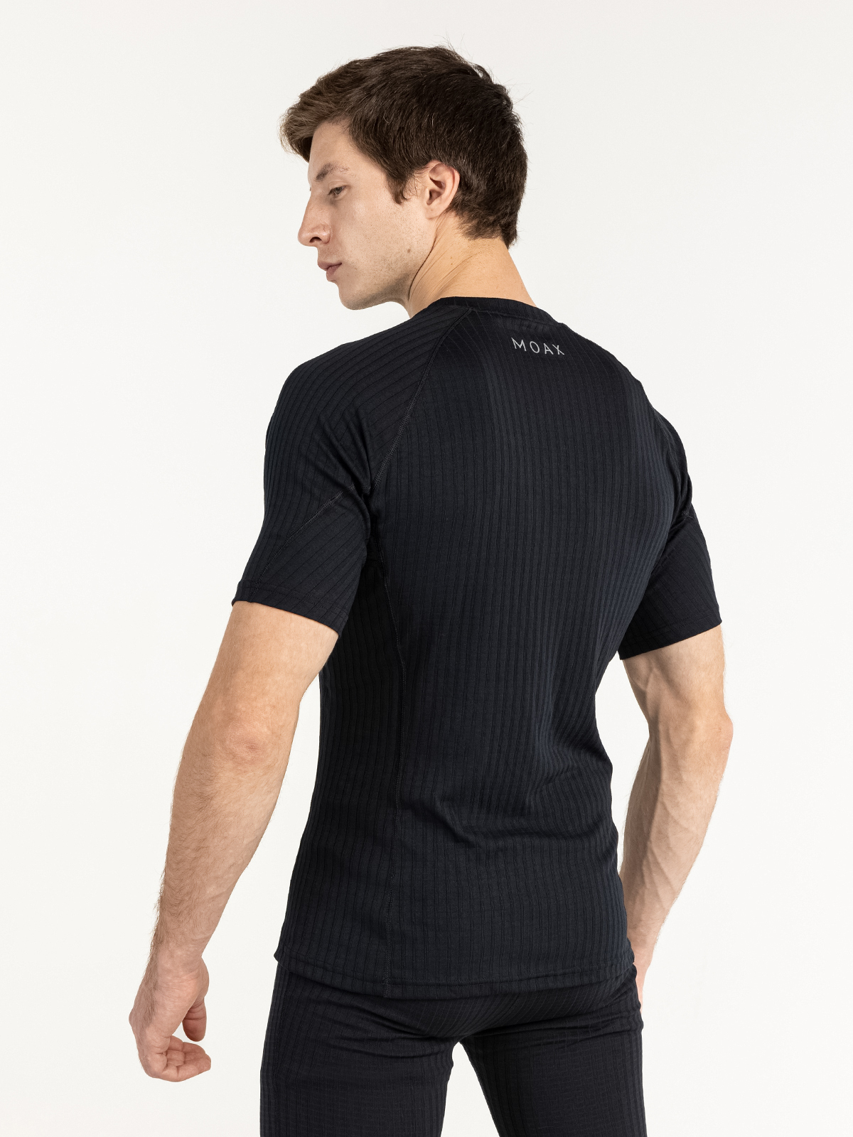Мужской комплект спортивного термобелья Moax Active Pro black - 5