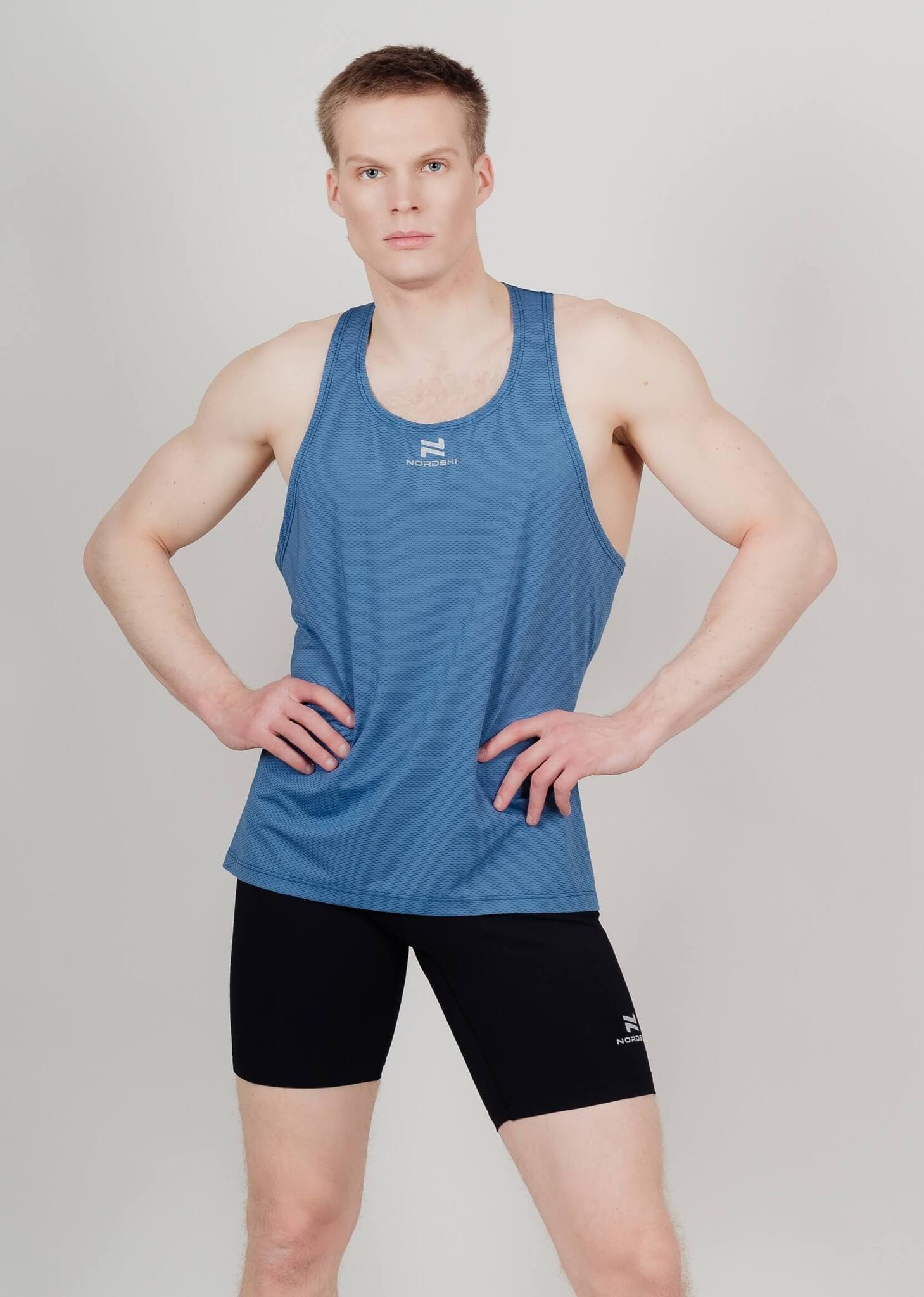 Мужская майка спортивная Nordski Pro Energy arctic