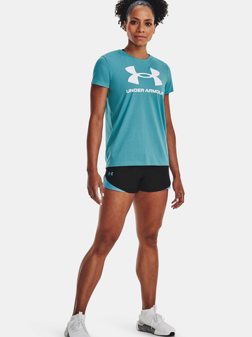 Женская спортивная футболка Under Armour UA Sportstyle Logo синяя