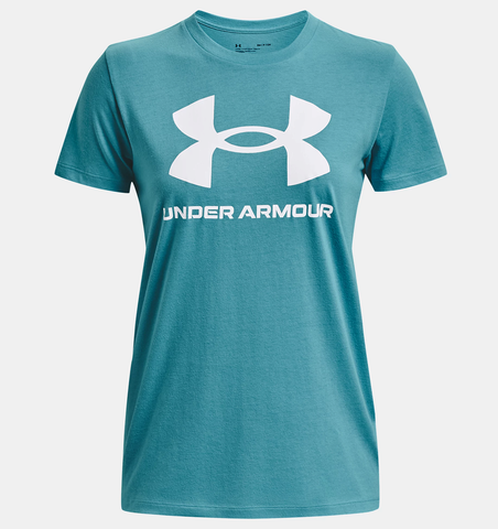 Женская спортивная футболка Under Armour UA Sportstyle Logo синяя