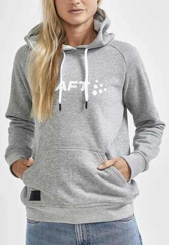 Женская толстовка с капюшоном Craft Core Hood серая