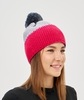 Лыжная шапка c шерстью Nordski Frosty pink-grey - 1