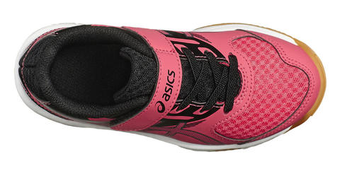 Asics Upcourt 2 PS кроссовки волейбольные детские розовые-черные