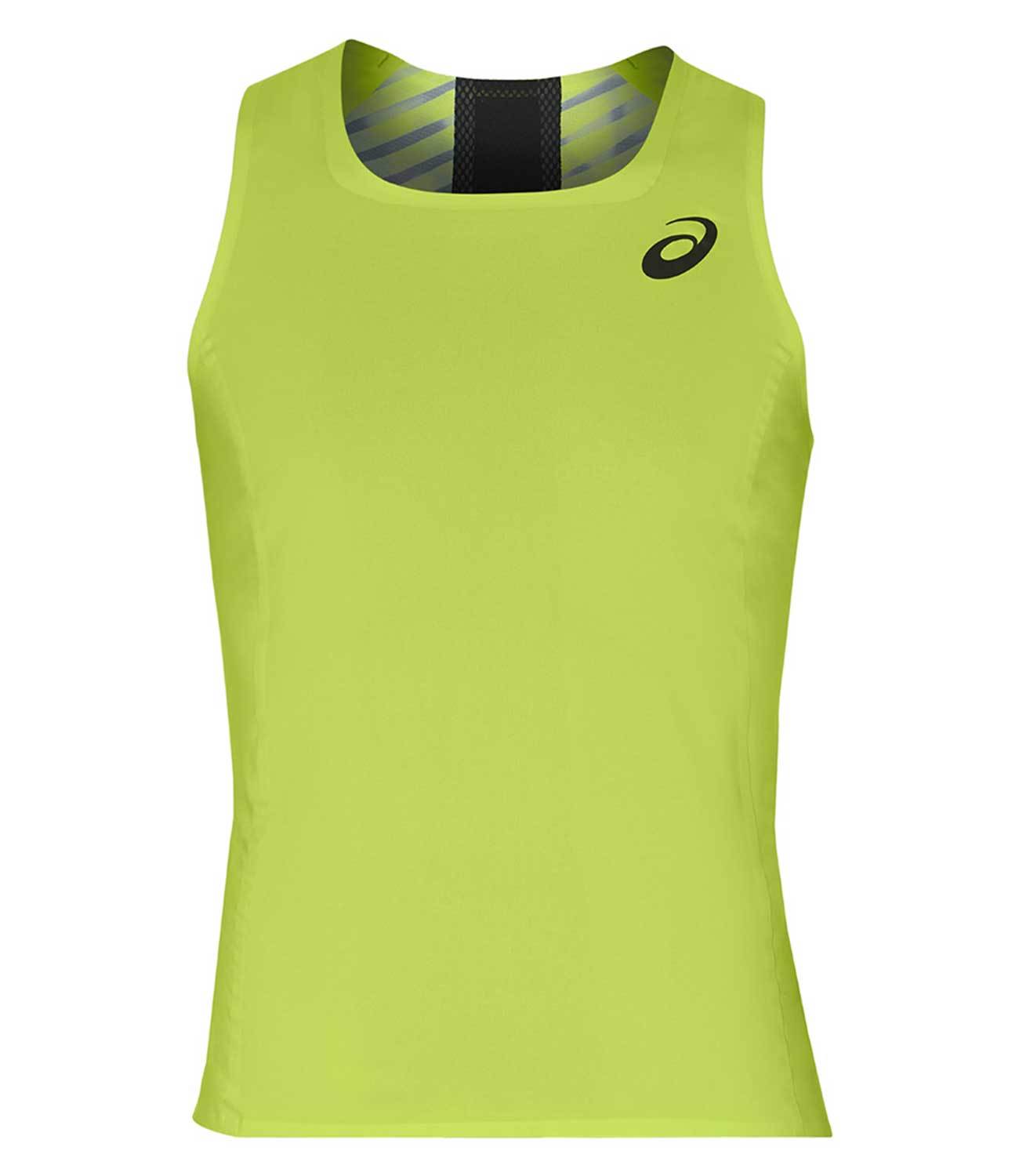 Asics Singlet майка спортивная мужская лайм