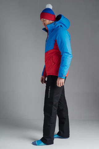 Nordski Montana Rus теплый лыжный костюм мужской синий-красный