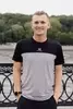 Мужская футболка для бега Nordski Pro Energy grey-black - 7