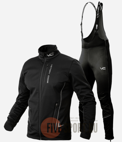 Victory Code Speed A2 Warm лыжный костюм унисекс black