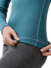 Термофутболка Norveg Soft Shirt женская с длинным рукавом голубая - 5