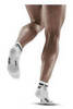 Мужские компрессионные носки для спорта CEP белые - 4