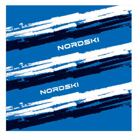 Nordski Stripe многофункциональный баф deep blue