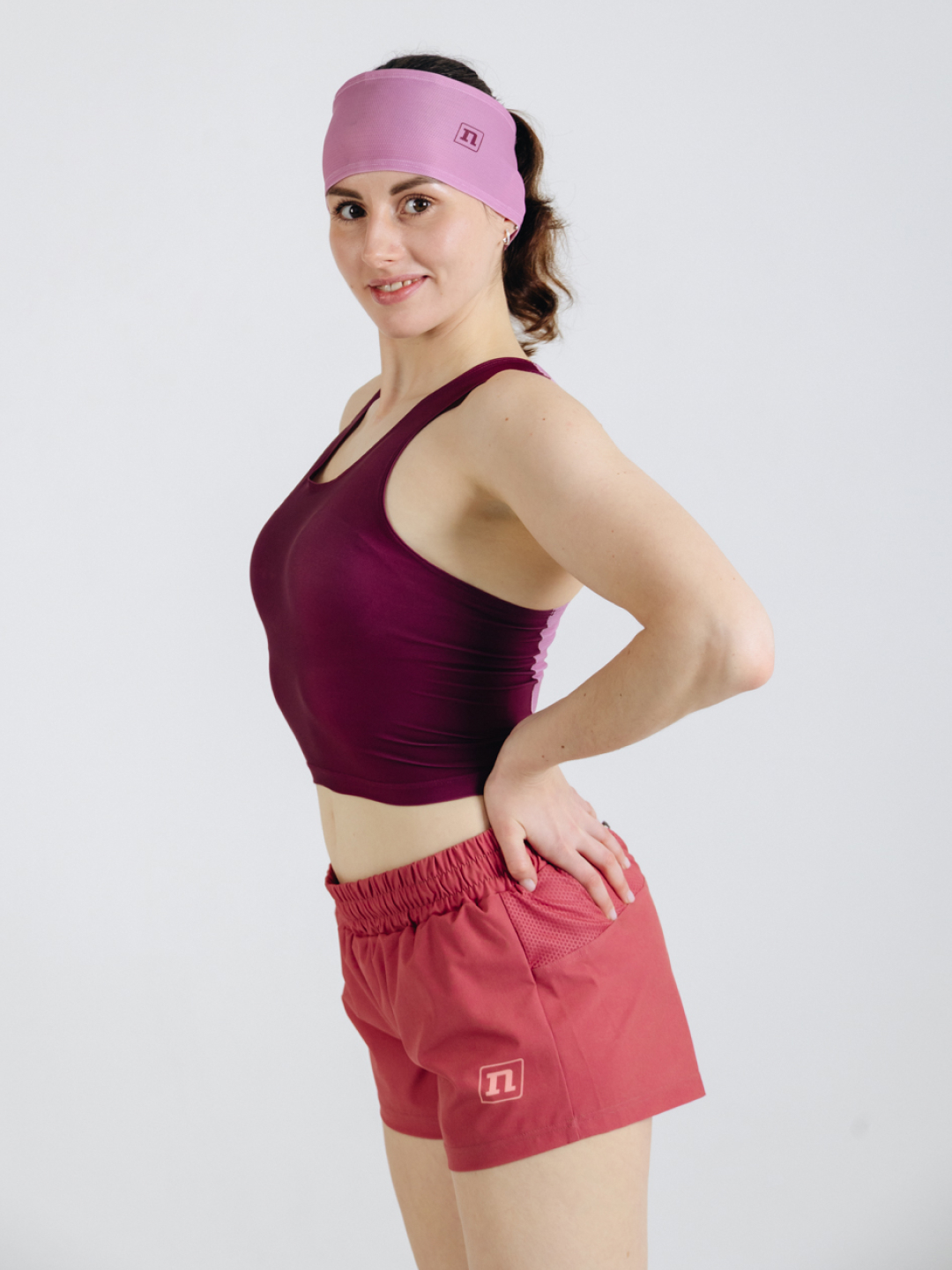 Женские спортивные шорты Noname Heat Trail Shorts 25 WOS barberry - 7