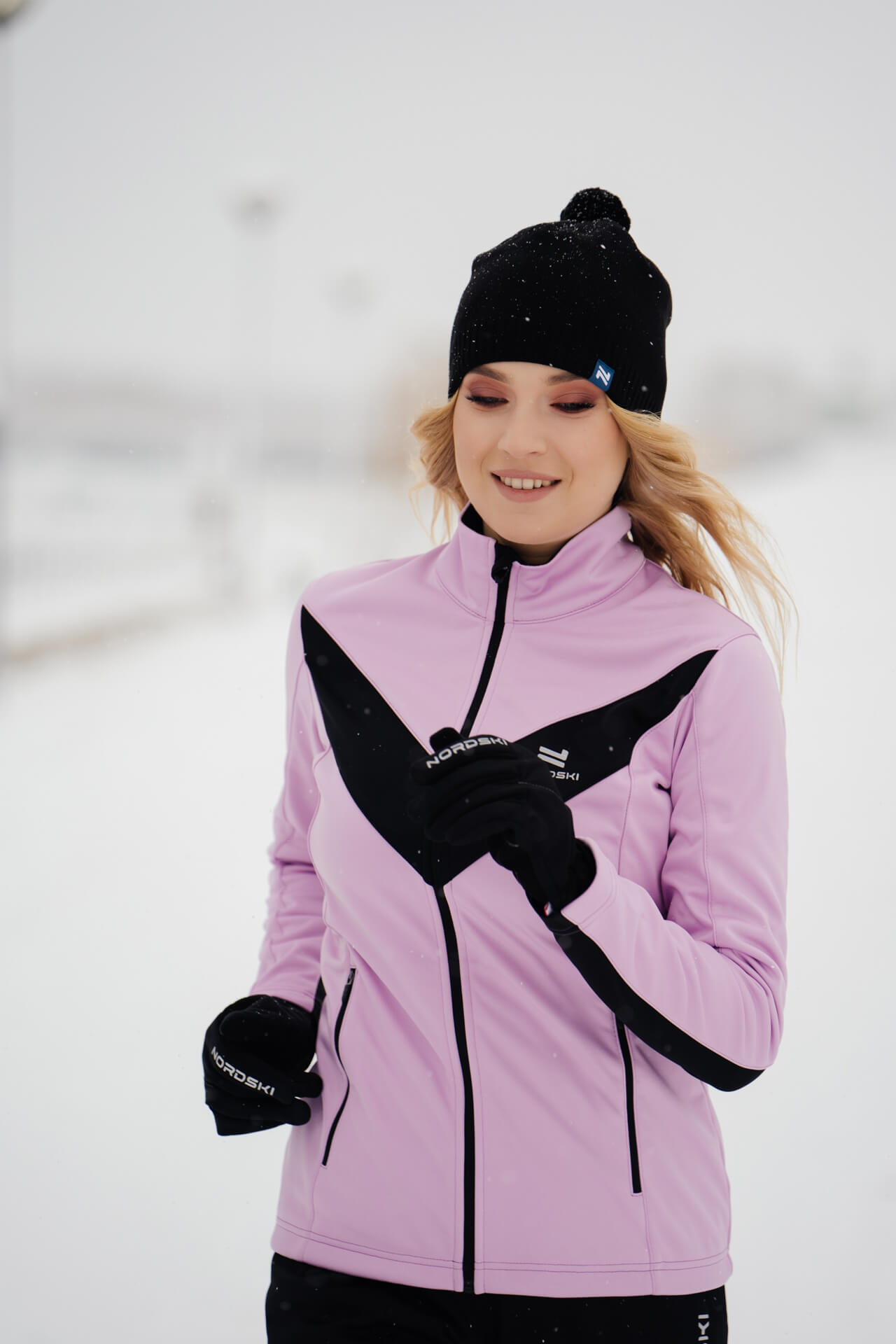 Женская лыжная куртка Nordski Base orchid - 8