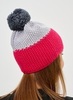 Лыжная шапка c шерстью Nordski Frosty pink-grey - 4