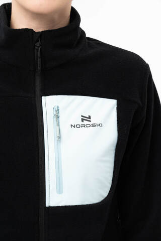 Женская толстовка Nordski Heat black-aqua