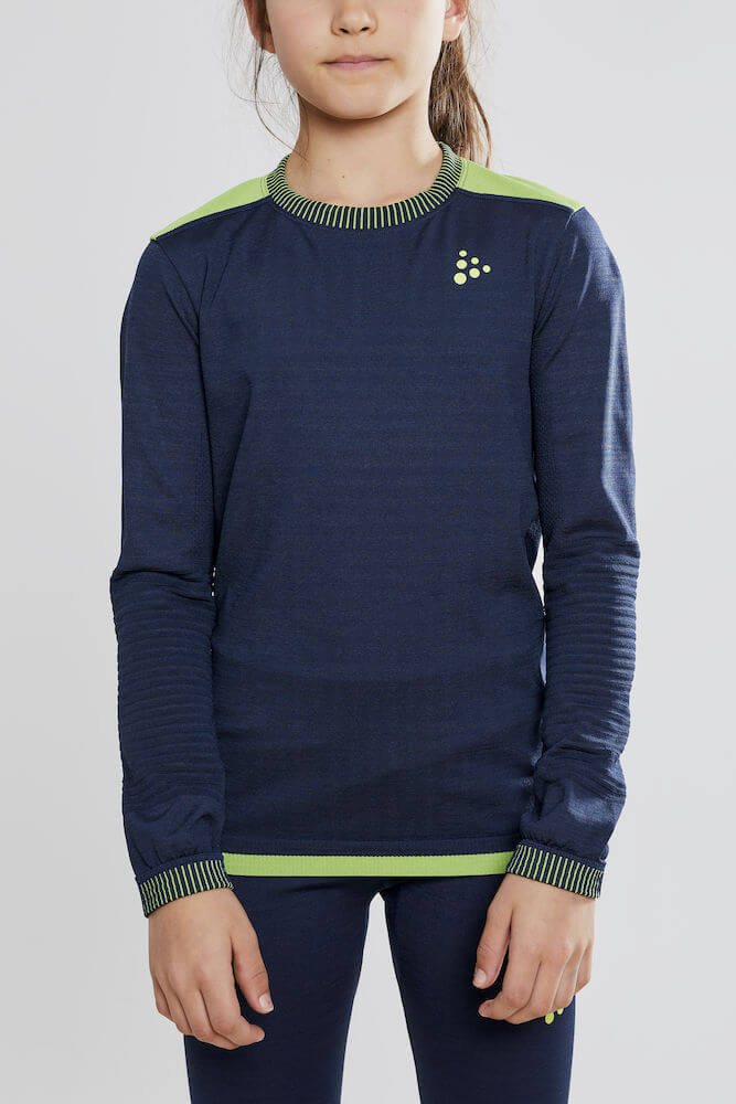 Craft Fuseknit Comfort комплект термобелья детский blue - 3