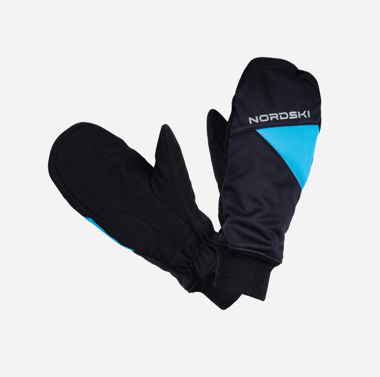 Nordski Arctic WS теплые варежки black-blue