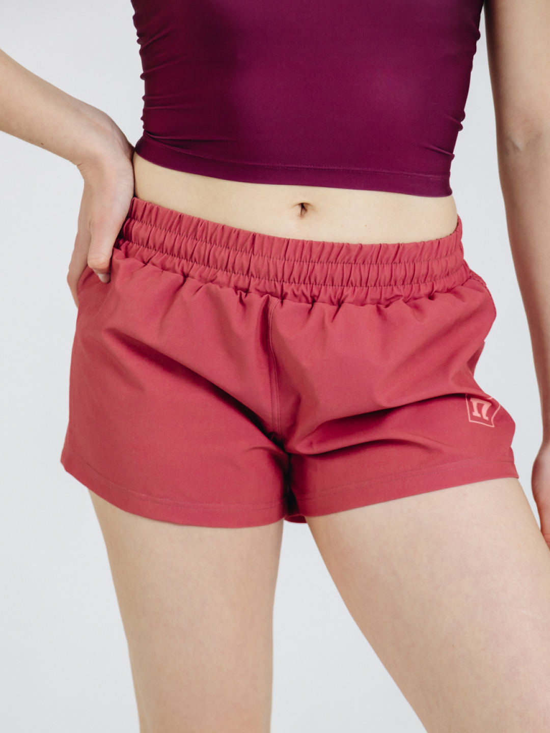 Женские спортивные шорты Noname Heat Trail Shorts 25 WOS barberry