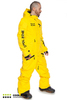 COOL ZONE MONO мужской сноубордический комбинезон желтый - 2
