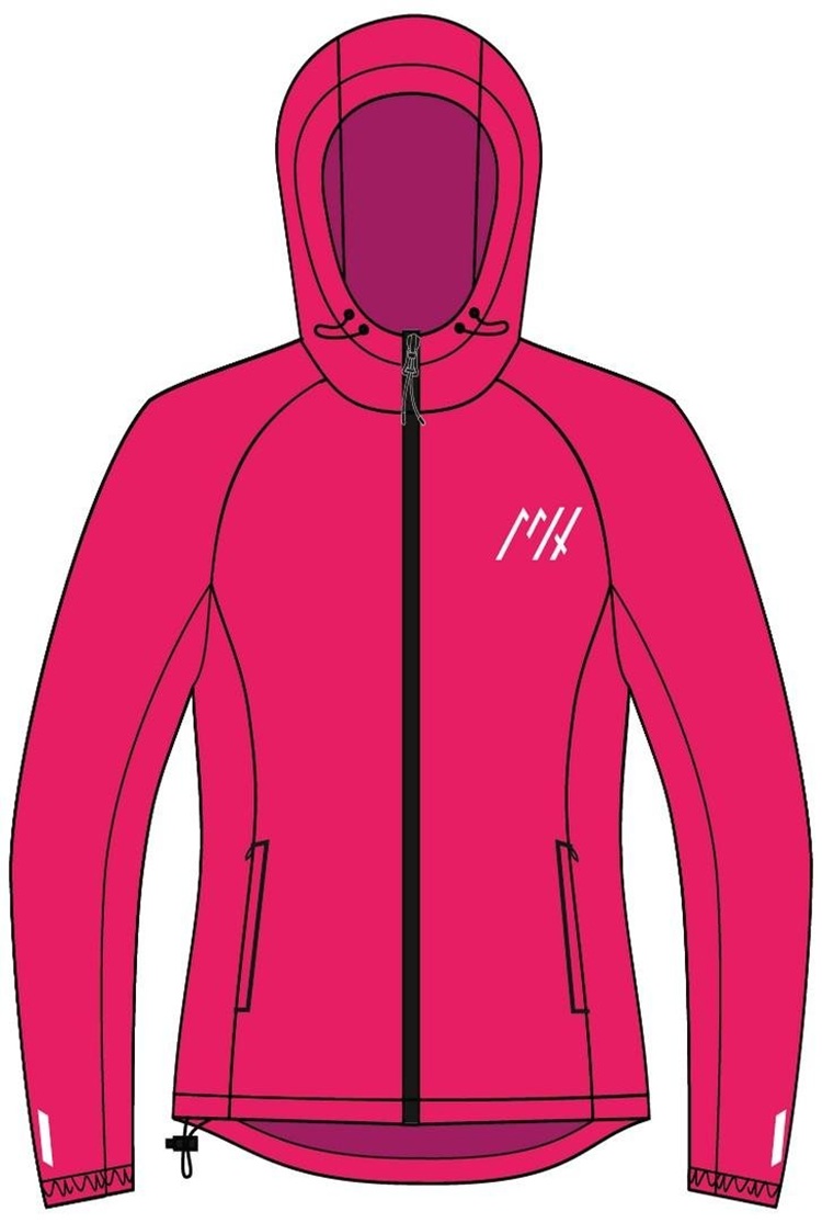 Женская спортивная ветровка Moax Wind Lite ярко-розовая