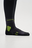 Термоноски с шерстью Nordski Run All year black-lime - 3
