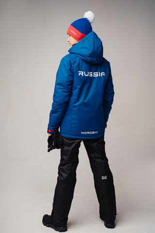 Nordski Jr Patriot прогулочный лыжный костюм детский black