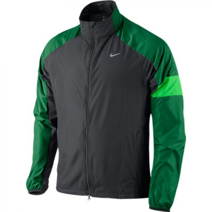 Ветровка Nike Windfly Jacket чёрно-зелёная