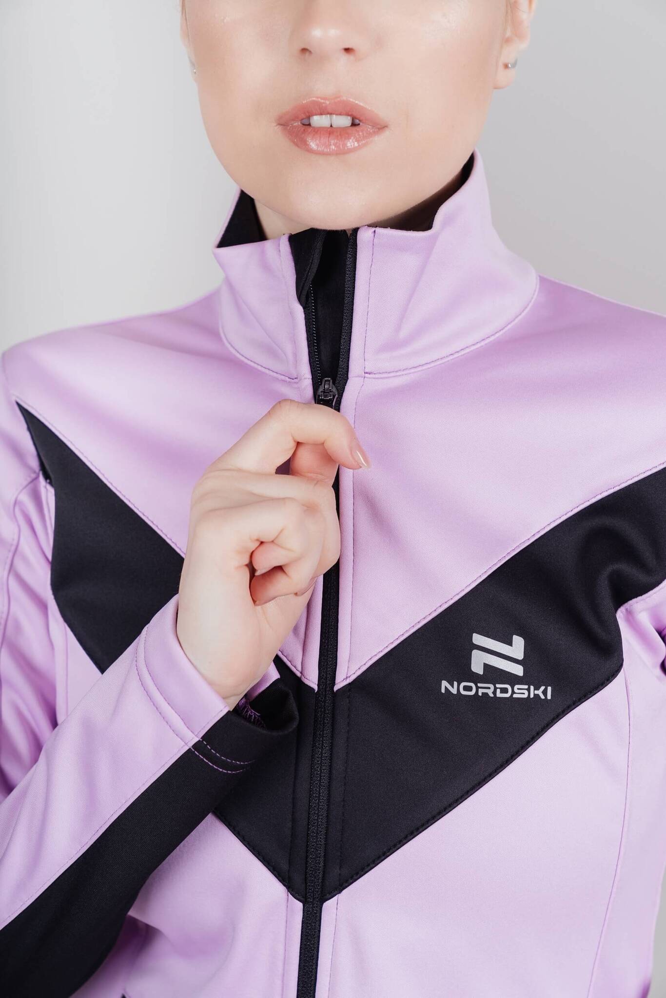 Женский утепленный разминочный костюм Nordski Base Premium orchid - 9