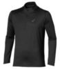 ASICS ESS WINTER 1/2 ZIP мужская беговая рубашка черная - 4