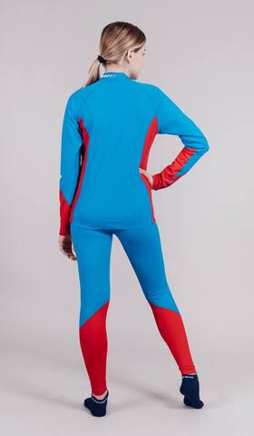 УЦЕНКА-Nordski Jr Base детский гоночный комбинезон blue-red