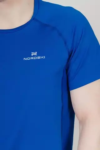 Мужская легкоатлетическая футболка Nordski Athletic sapphire