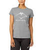 Asics Fuji Trail Tea футболка для бега женская серая - 1