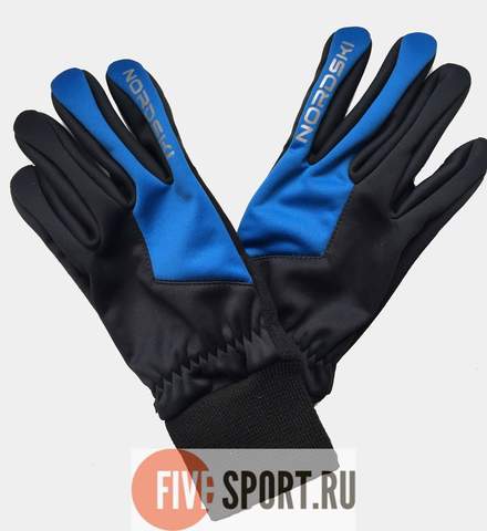 Nordski Jr Active WS перчатки детские black-blue