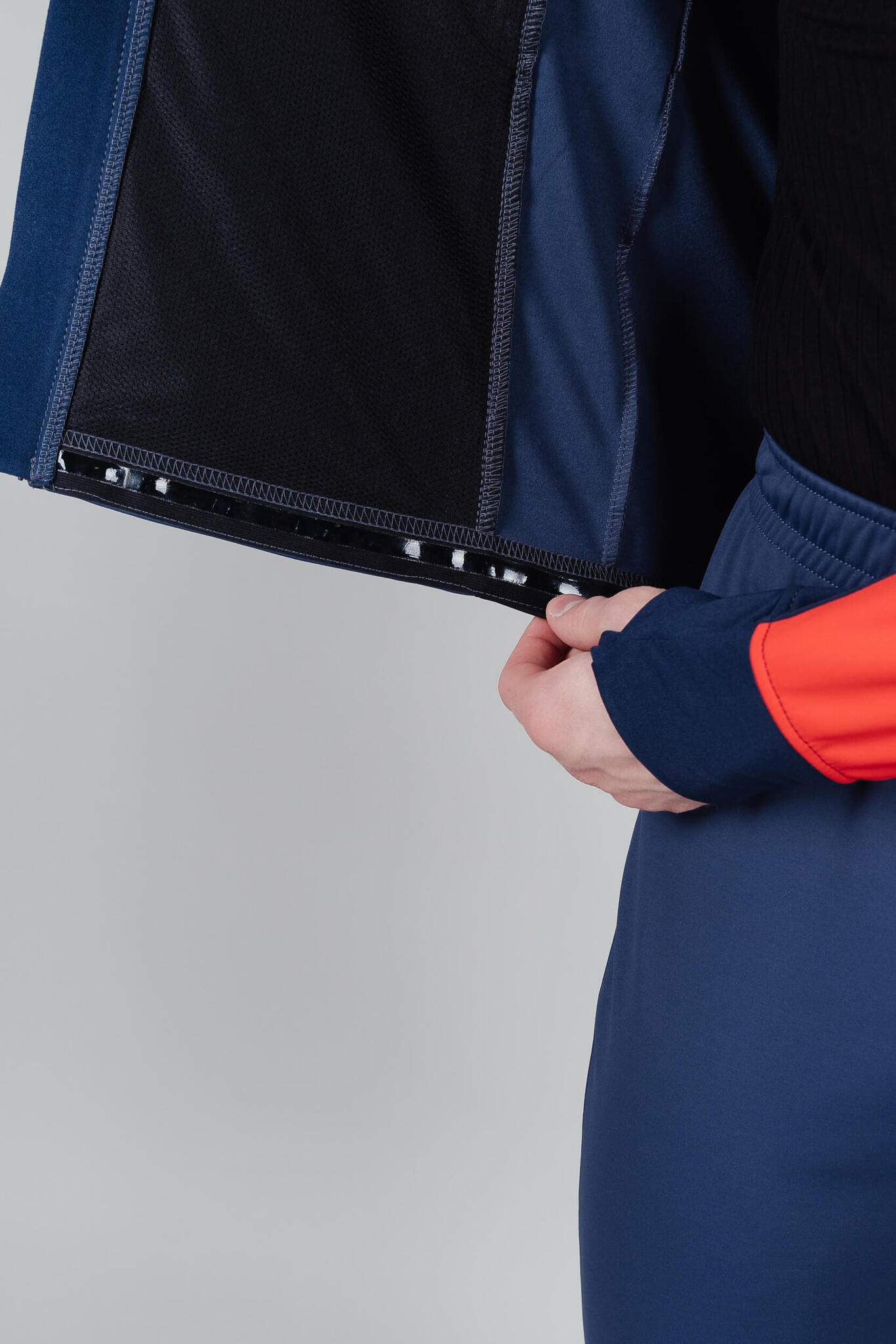 Nordski Pro тренировочная лыжная куртка мужская red-blue - 5