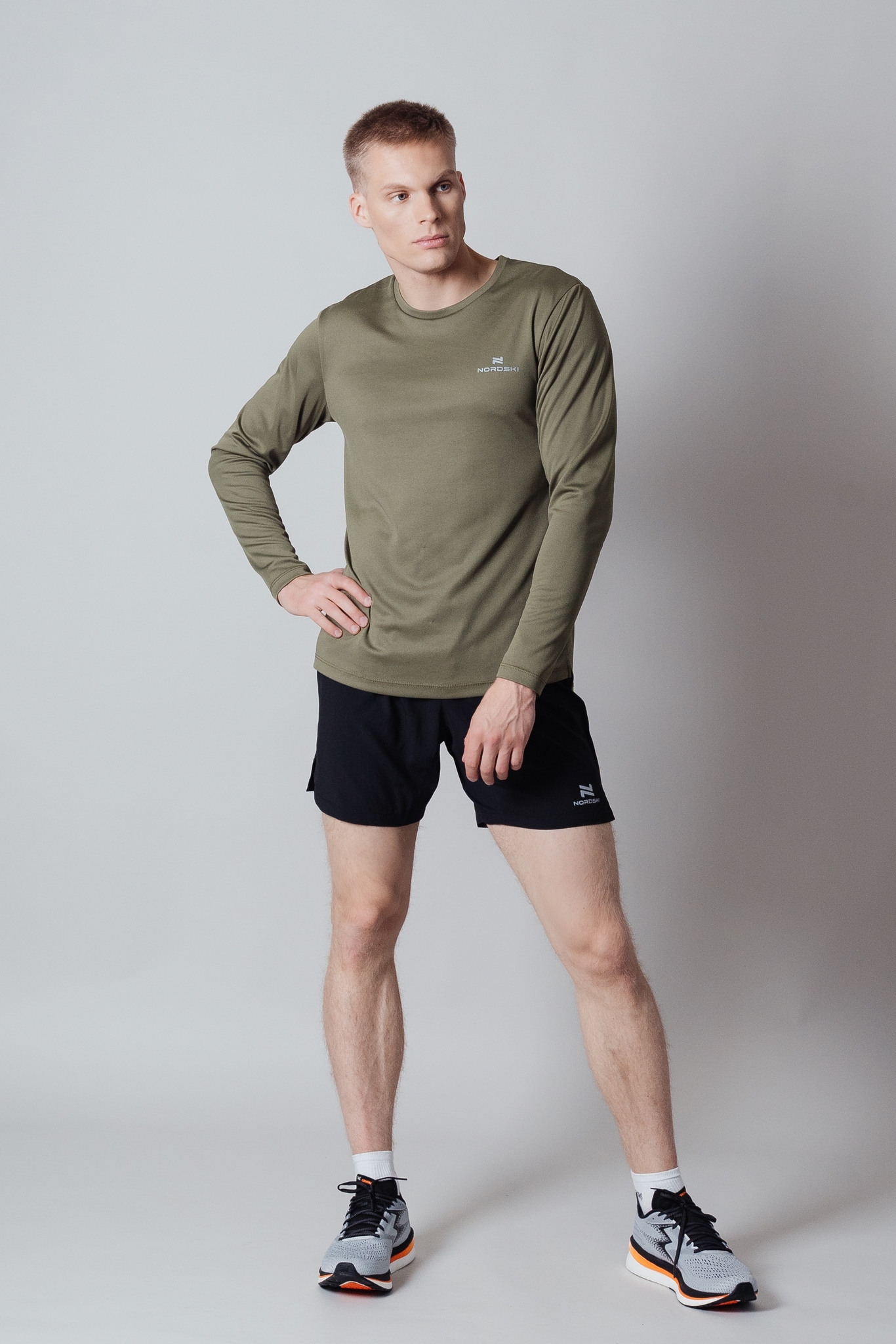 Мужские беговые шорты Nordski Athletic Belt black - 6