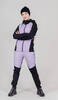 Женские тренировочные лыжные брюки Nordski Hybrid Warm black-lavender - 2
