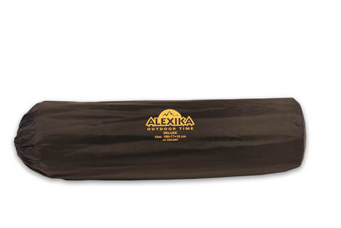 Alexika Deluxe самонадувающийся коврик olive
