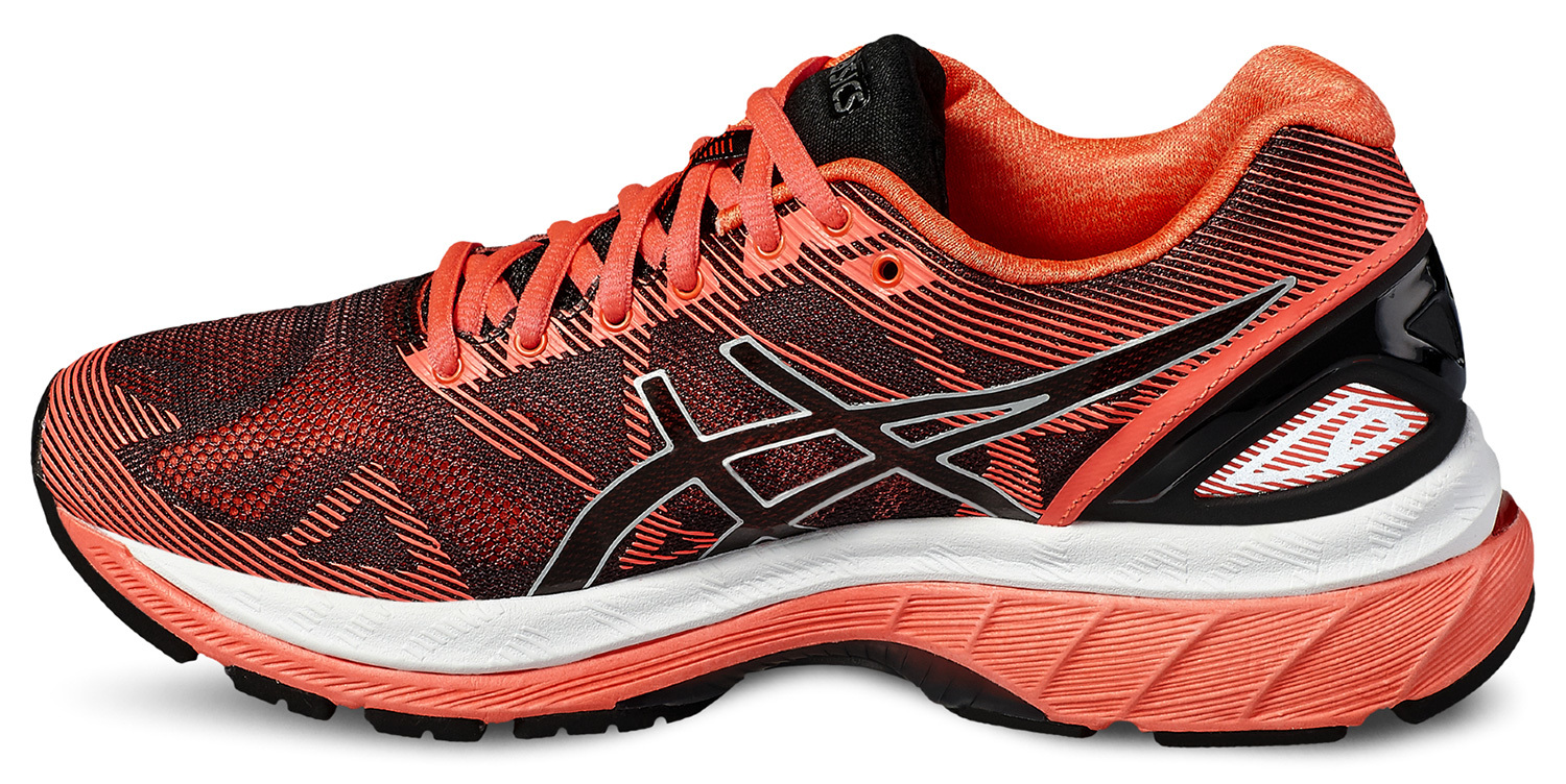 Женские кроссовки для бега Asics Gel-Nimbus 19 T750N 9093 оранжевые |  Five-sport.ru